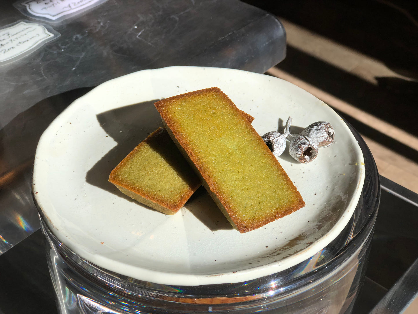 静岡緑茶のフィナンシェ